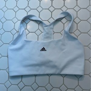 White Adidas Sports abra